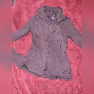 Gottex Women's Zip-Front Utility Jacket in Plum